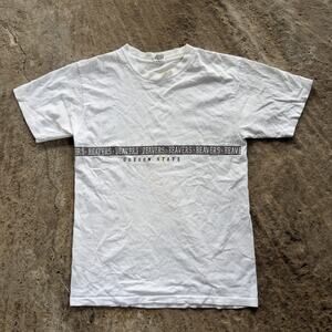 Vintage Oregon State University Beavers Shirt 90s White Men's Medium USA